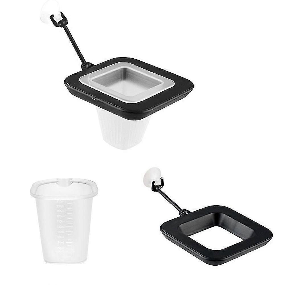 Fish Tank Red Worm Cup Red Worm Feeder Funnel Cone With Suction Cup Feeding Cup Feeding Ring