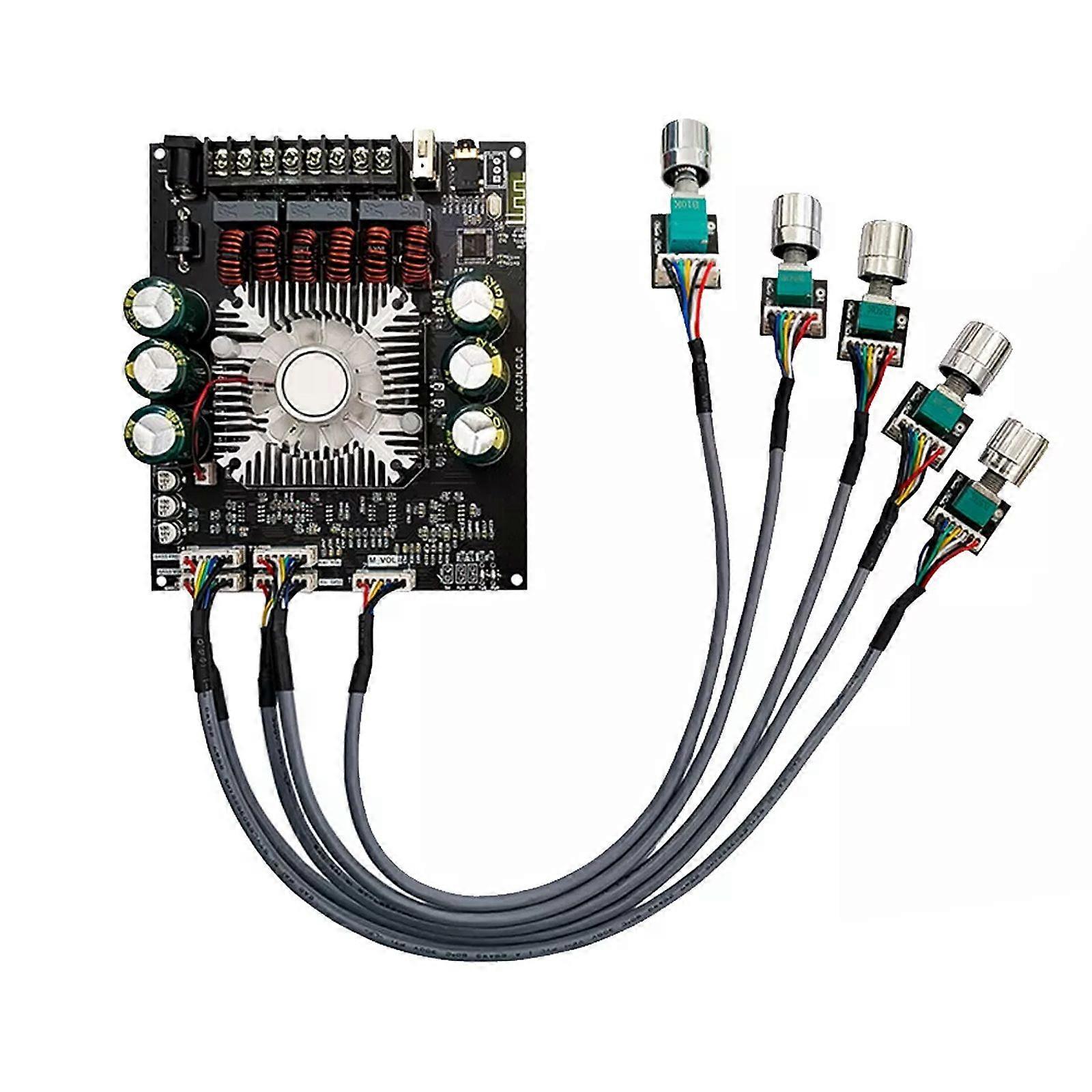 HT22 Bluetooth-Leistungsverstärkerplatine 2.1 Kanal 160Wx2 + 220W TDA7498E SubwoofHs