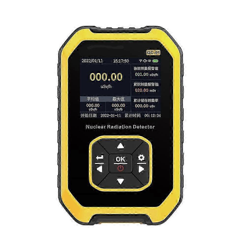 Electromagnetic Nuclear Radiation Detector Geiger Counter Real Time Monitoring f26