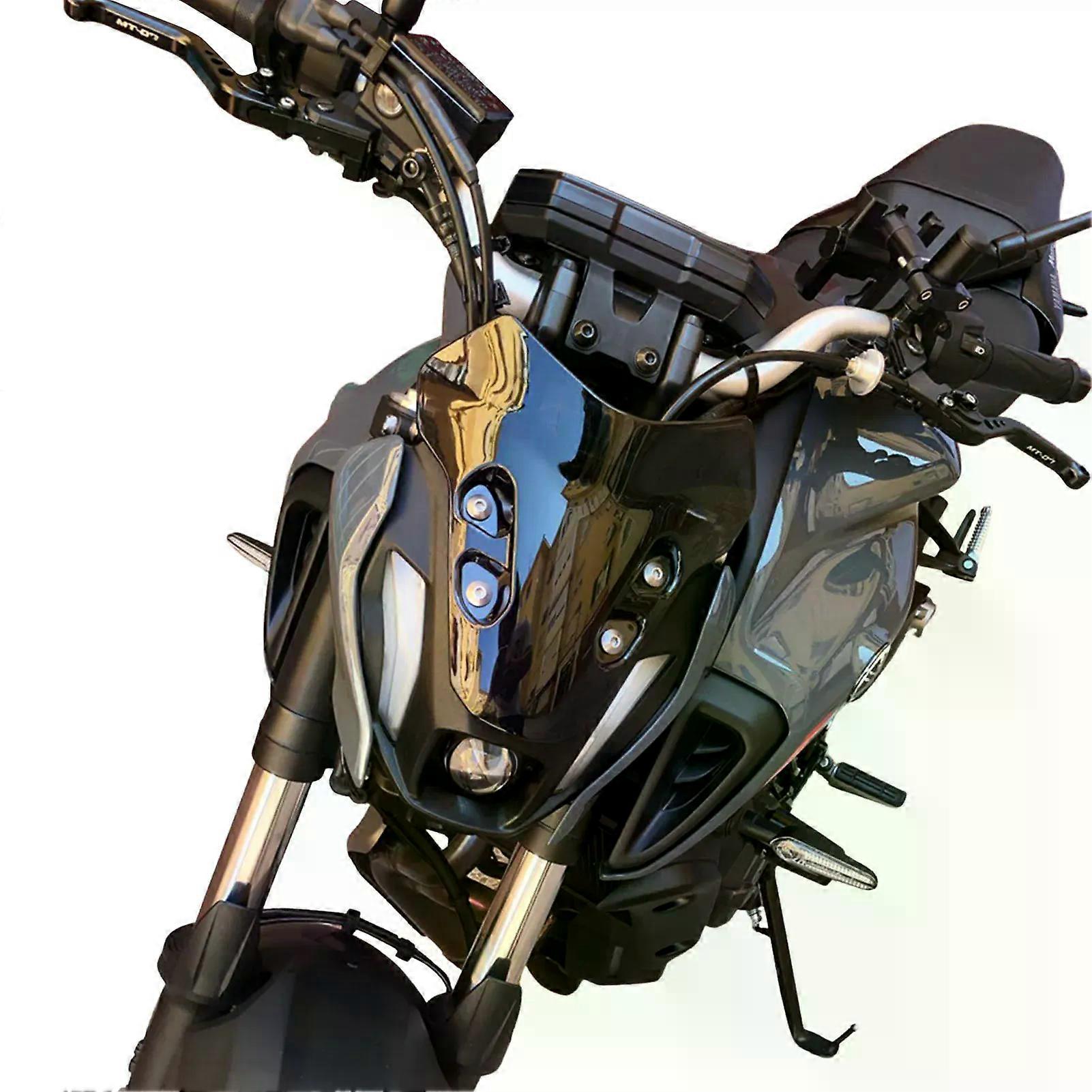 compatible forMT-07 MT07 MT 07 Mt07 2022 Motorcycle Front New Accessories Windscreen Air Deflector Parts Wind Windshield Extension MAXP