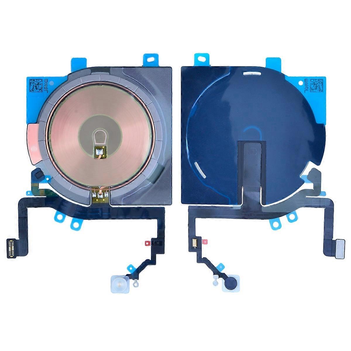 For iPhone 15 OEM Camera Flash Flex Cable+Wireless Charging Port Cable (Without Logo)