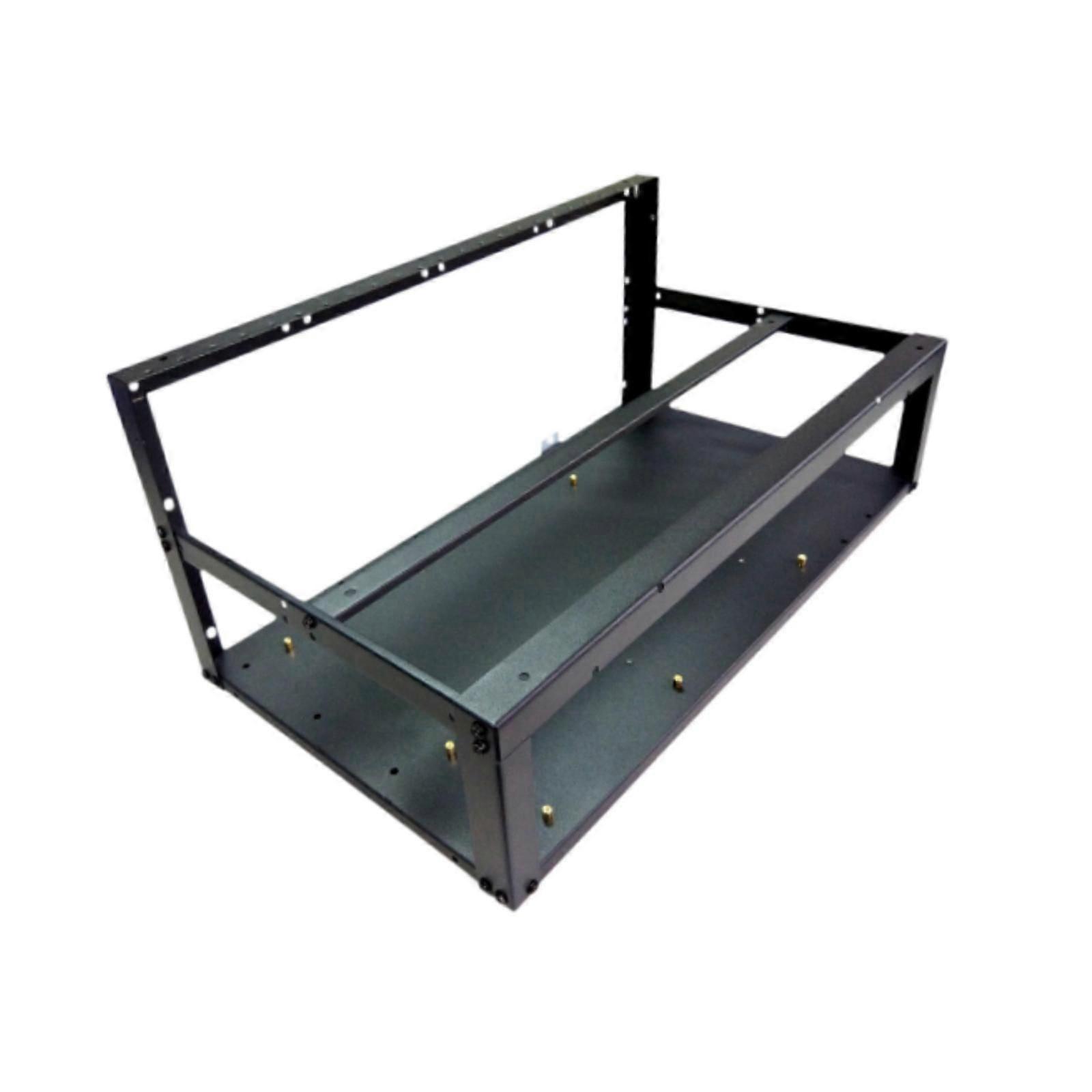 Bergbau-Rig-Gehäuse Rahmen Computer-Chassis-Rack-Zubehör Einfach zu bedienendes Rig-Gehäuse