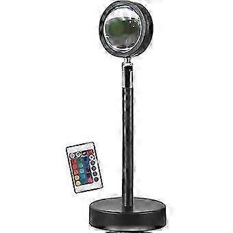Sunset Lamp Projector with Remote | Dimmable LED Atmosphere Lamp for Film and