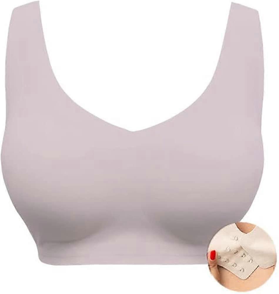 Sutiã de mastectomia sem costura para mulheres prótese mamária com bolsos 34-42abcd