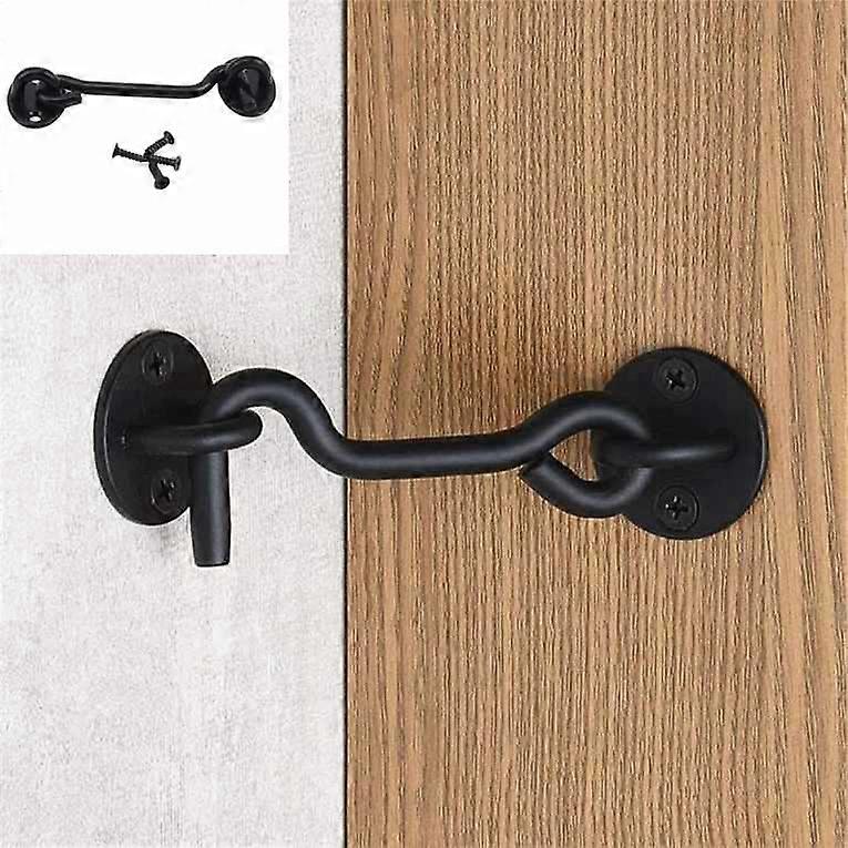 Vintage Door Window Hook Latch Hasp Shed Gate Door Wardrobe Windows Cabinet Hook Barn Door Hooks