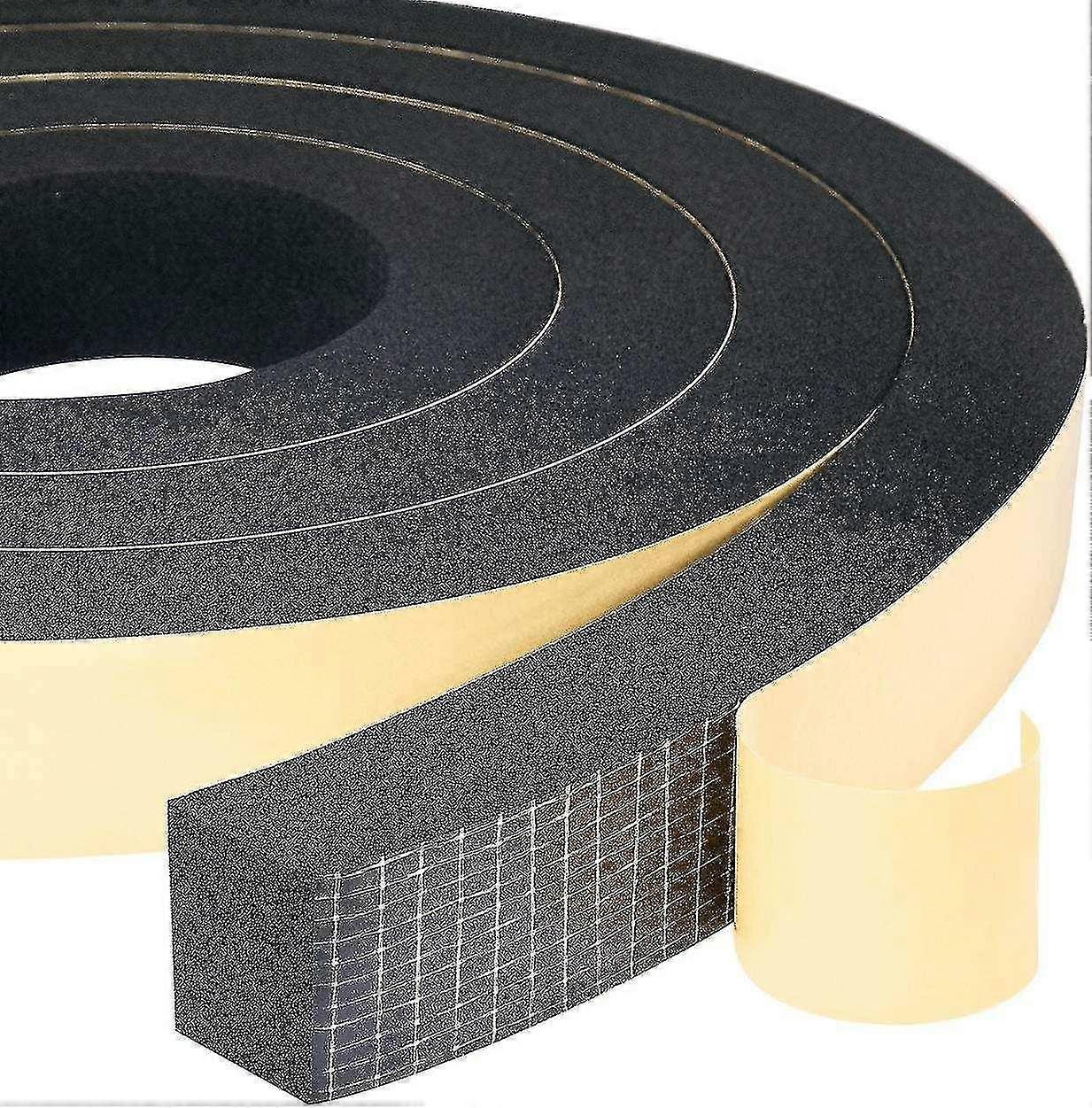 רצועת אטם קצף 2 לחמניות 25mm(w) X20mm(h) X4m(l) חותם עמיד בפני מזג אוויר עמיד בפני זעזועים נגד זעזועים פורניטו