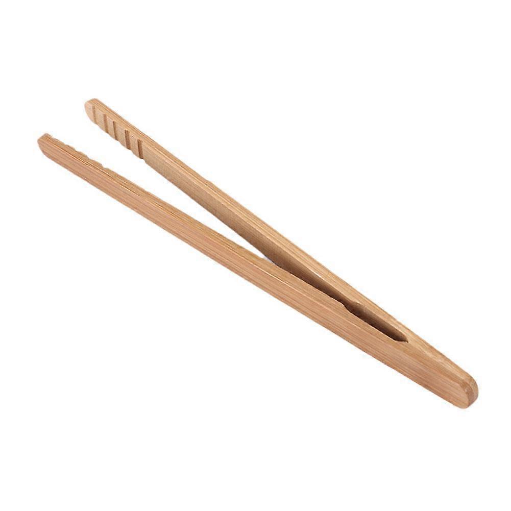 Reusable Bamboo Toast Tongs Kitchen Utensil Tea Tong For Fruits Toast Tea Bread