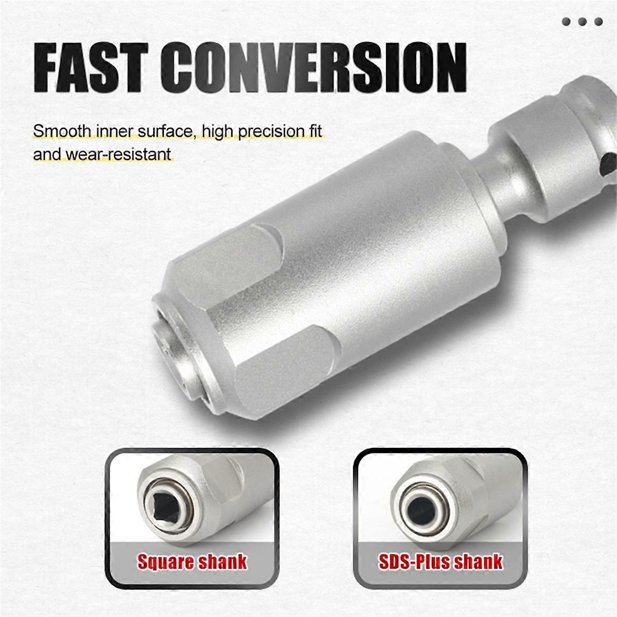 Adapter for Converting Impact Wrench to Electric Hammer Converts,A