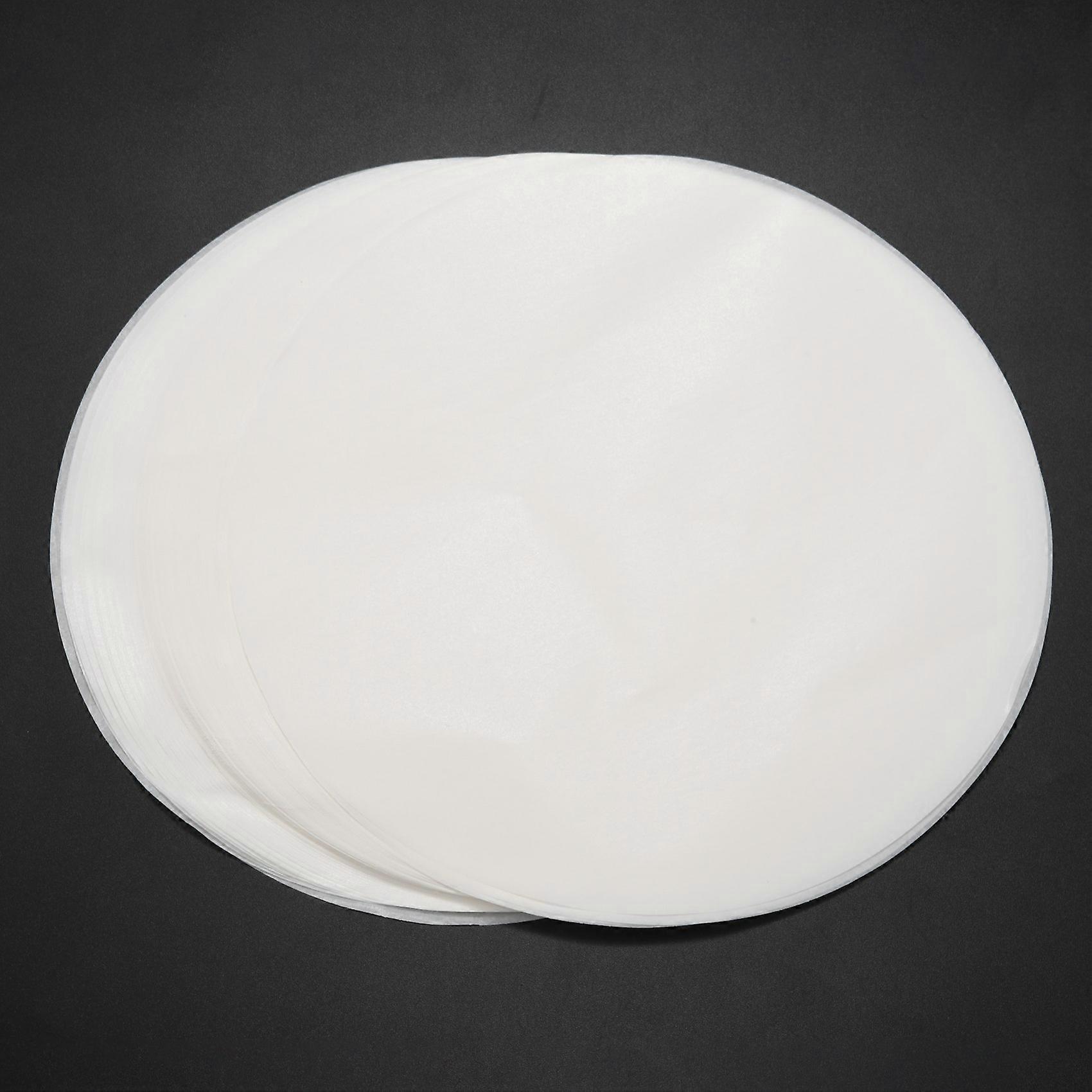 100 Pcs Round 8 Inch Baking Silicone Paper Rounds Non Stick Baking Circles Sheets Greaseproof Baking