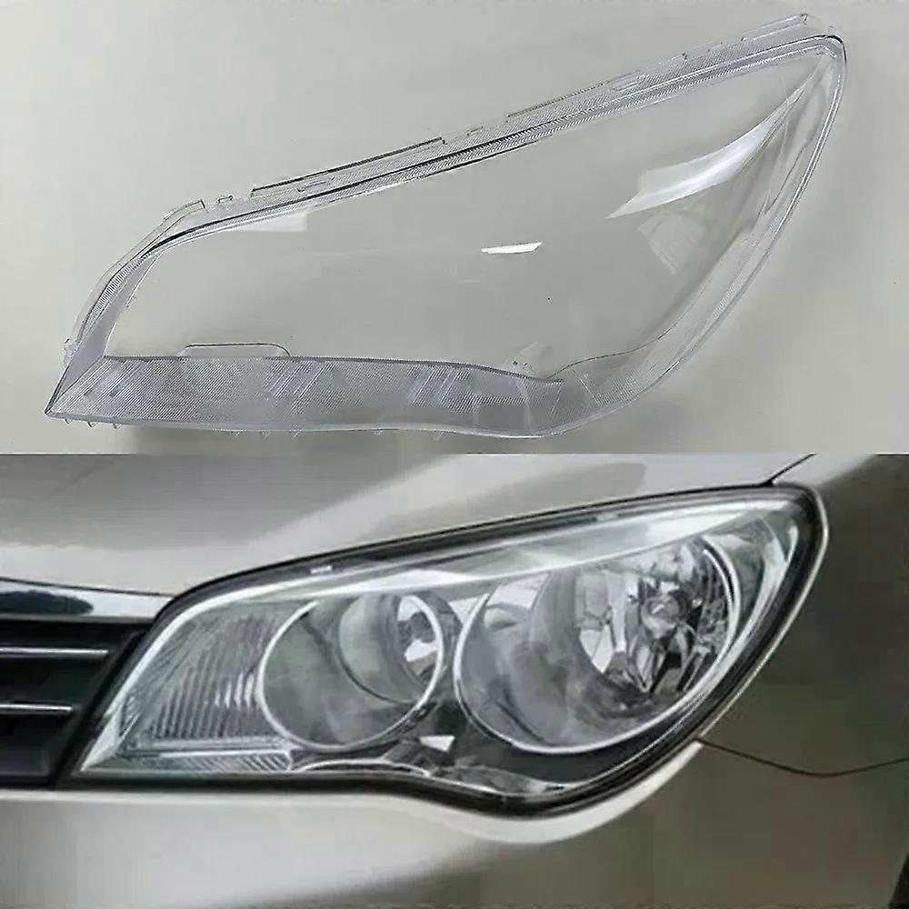 For Roewe 350 2010-2015 Front Headlamp Lamp Cover Transparent Lampshades Headlights Shell Plexiglass Replace Original Lens