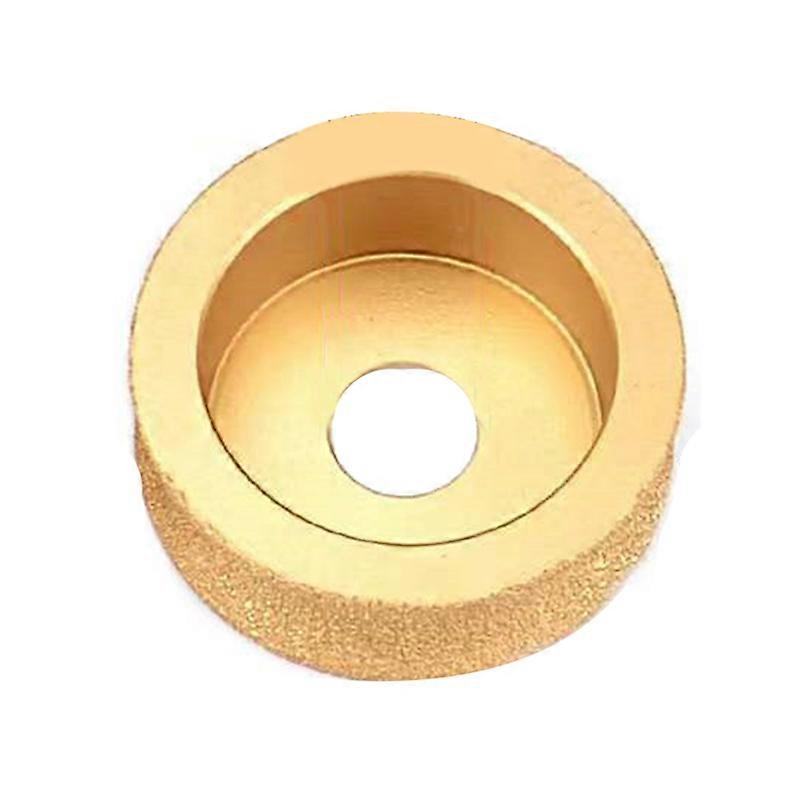 75Mm Round Dry Vacuum Brazed Diamond Grinding Wheel 20Mm