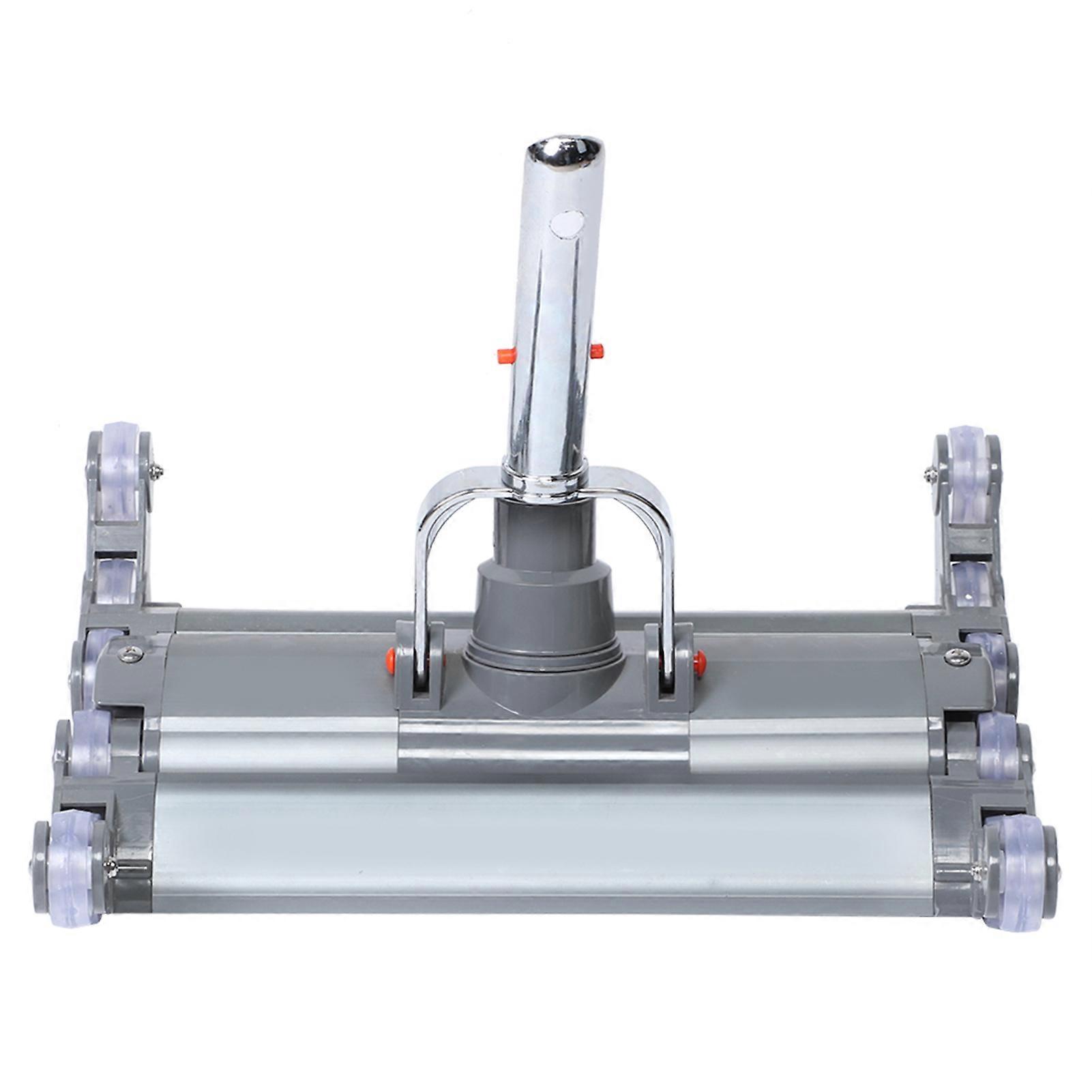 Aspirateur de piscine en alliage d'aluminium de 14 pouces avec tête d'aspiration pour tés, équipement de nettoyage de piscine