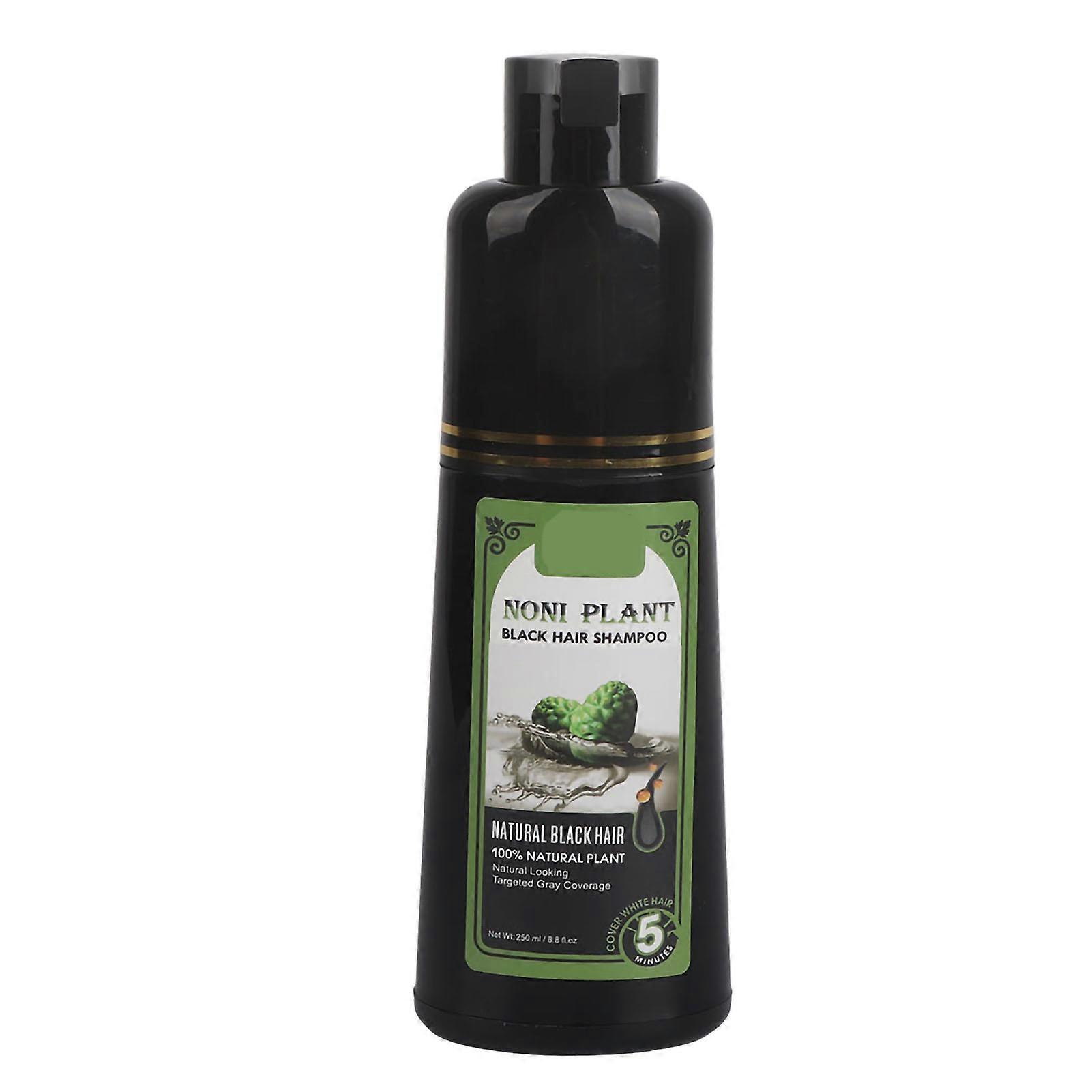 Shampoing naturel pour cheveux noirs Sevich, shampoing colorant pour cheveux blancs, 250 ml