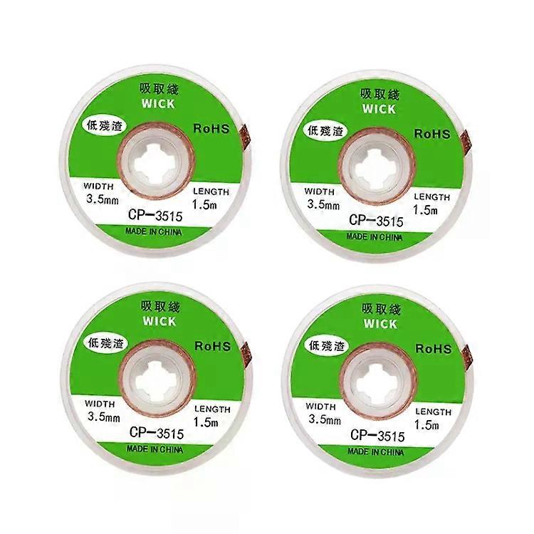 Silk Wire Deficiency Tin Strips-Low Residue BGA Welding Material,3.5mm x 1.5m,
