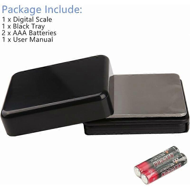 Digital Pocket Gram Scale, High Accuracy, Portable, Multiple Weight Modes