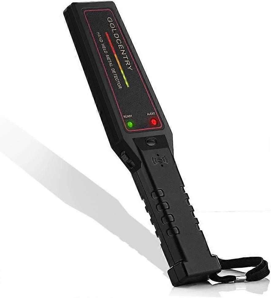 Handheld Metal Detector, High Sensitivity Portable Metal Detector with Signal Strength Indicator, Low Sensitivity Switch, for Security Inspection