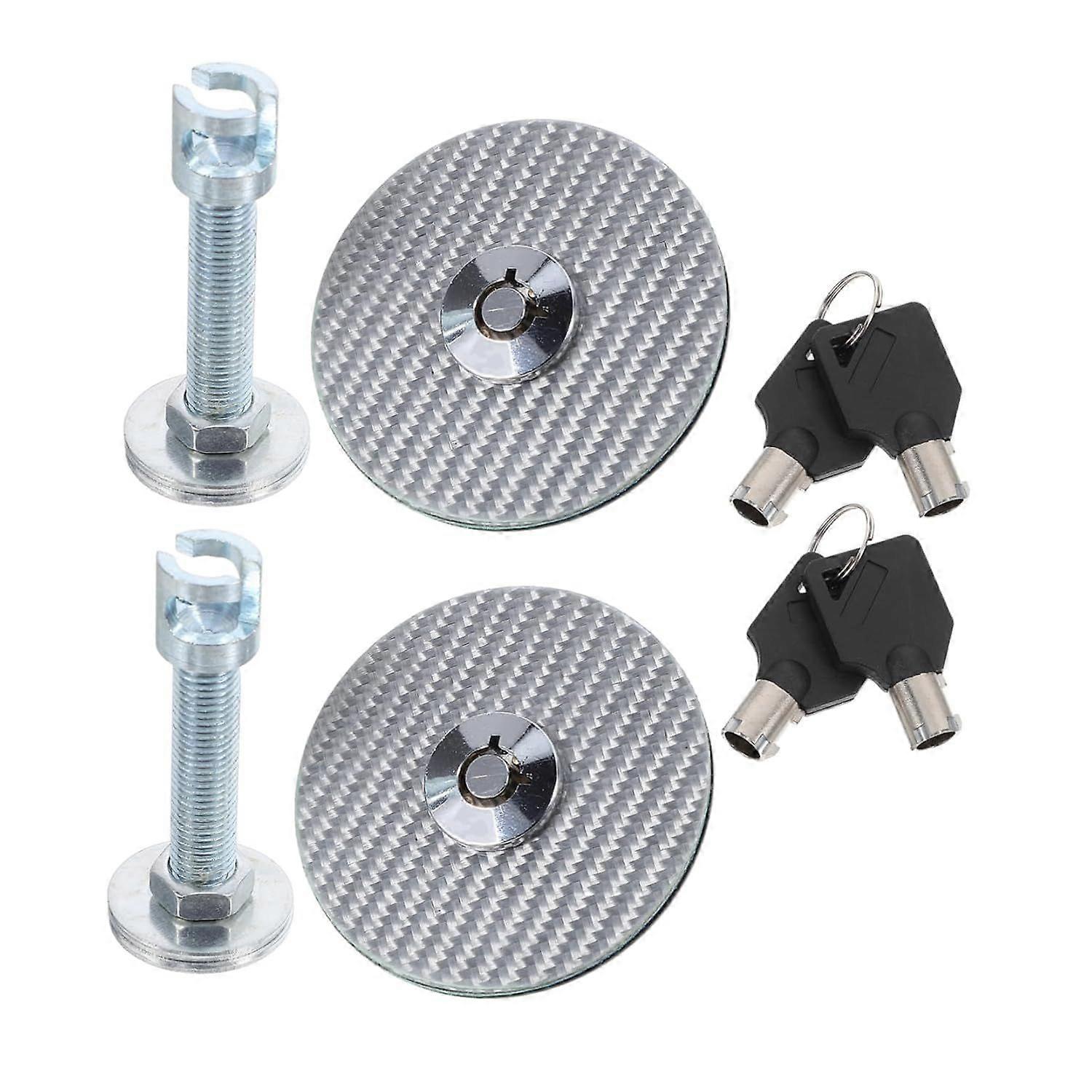 2025 Latest Model 2pcs Car Hood Lock Quick Latch Hood Pins Car Hood Latches