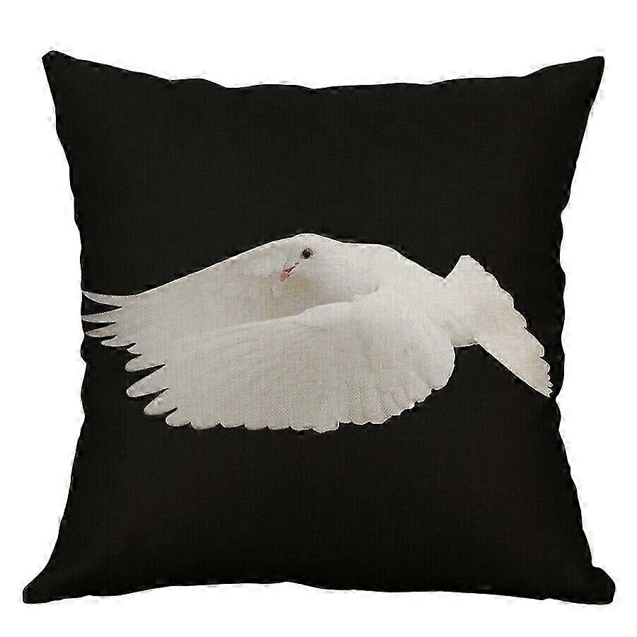 Mír holubice tisk polštář povlak na polštář Cartoon Tištěný Sof Home Decor Design 1367 EMH