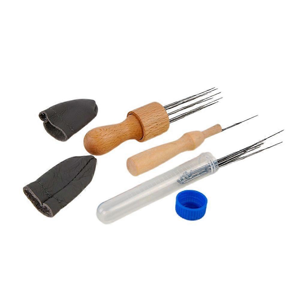 Felt Needle for DIY Felt Toy Craft, Beginner Felting Set Wool Felting Needle