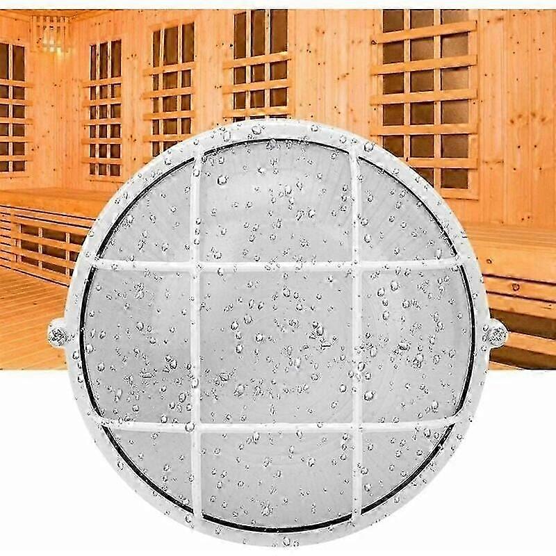 Sauna Lamp-Explosion Anti-High Temperature Humidity Proof Round Lamp Accessory for E27 Thread Sauna