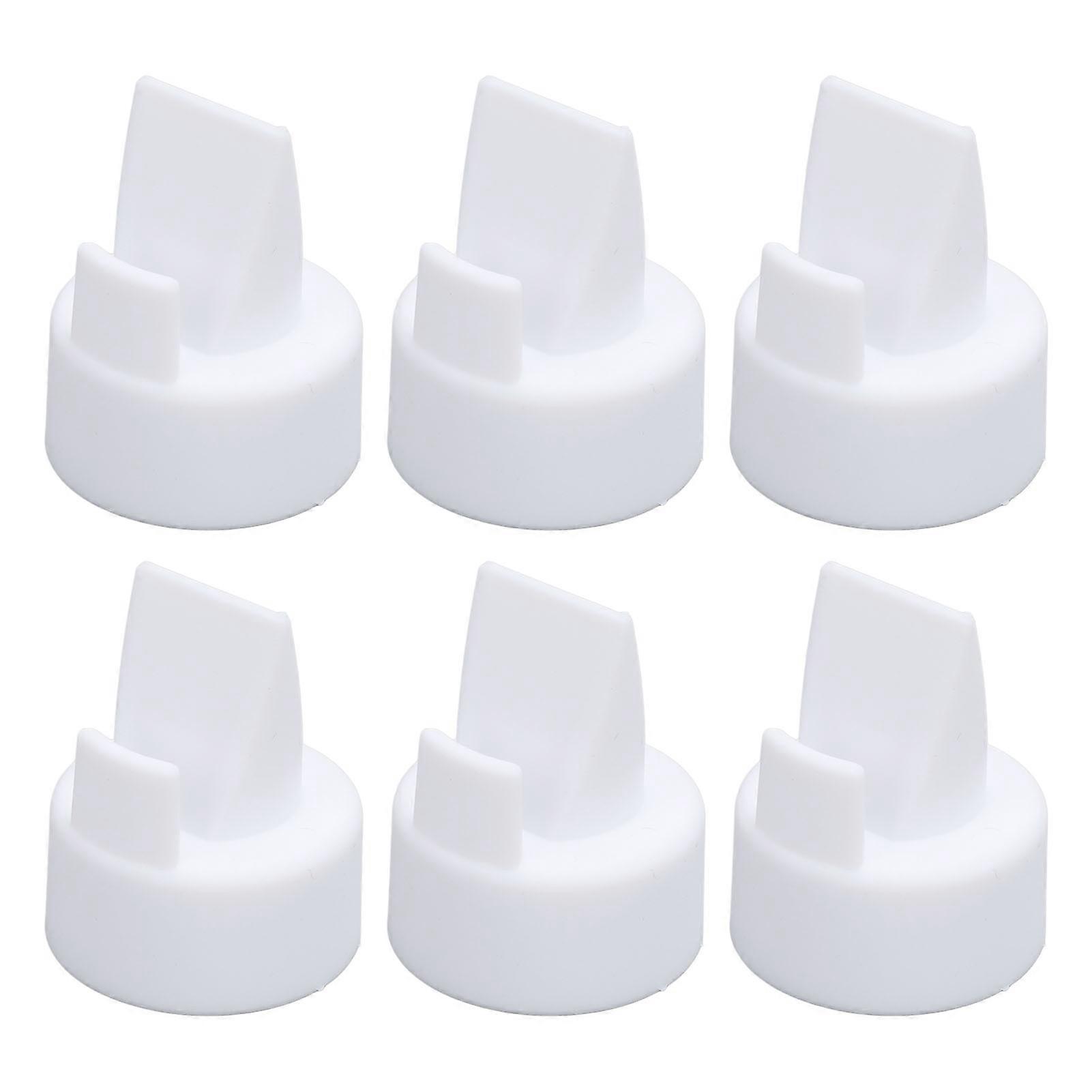 6 Pack for S2 S1 9 Plus with Pull Tab Silicone Replaceable Accessories Parts Breastpumps Duckbill Valves