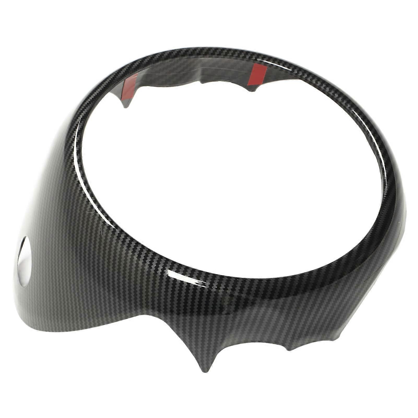 Fit for Center Console Speedometer Cover Carbon Fiber Color ABS Plastic for MINI Cooper R54 R55 R56 Automobile modification