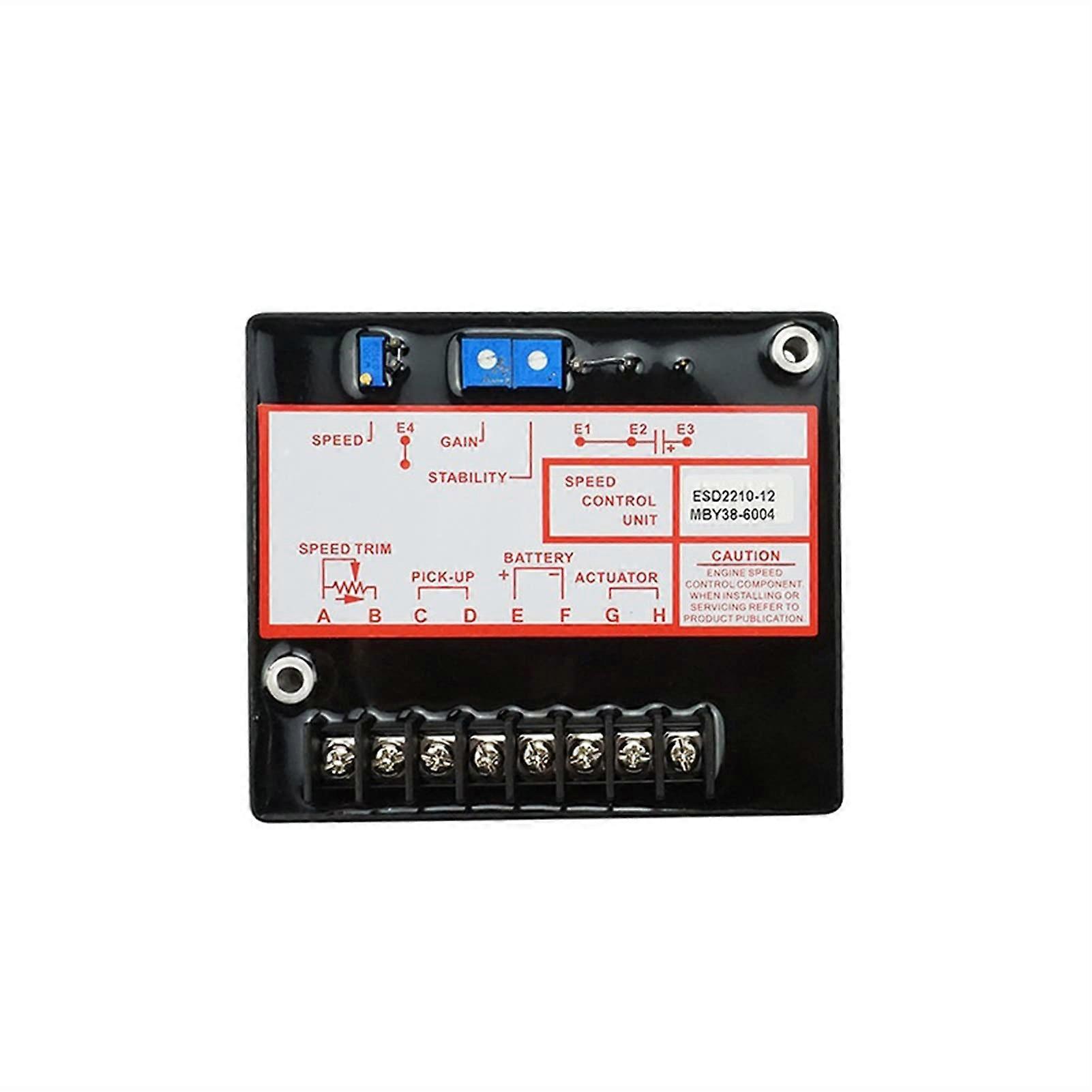 Generator Speed Adjustment Module ESD221012 Diesel Generator Set Speed Control Board Electronic Speed Control Controller