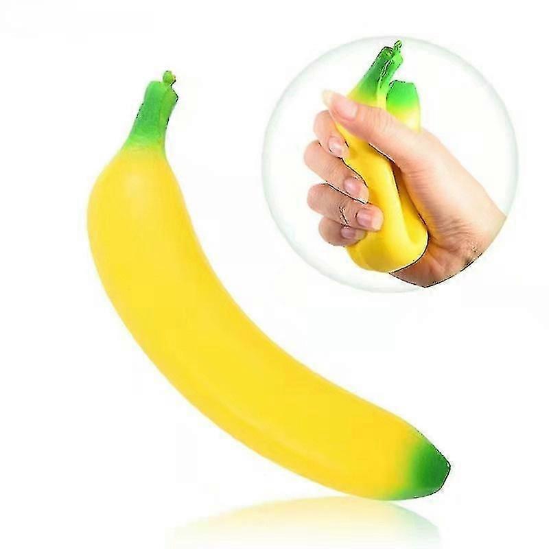 Soft Banana Antistress Fruits Squeeze Decompress Funny Toys