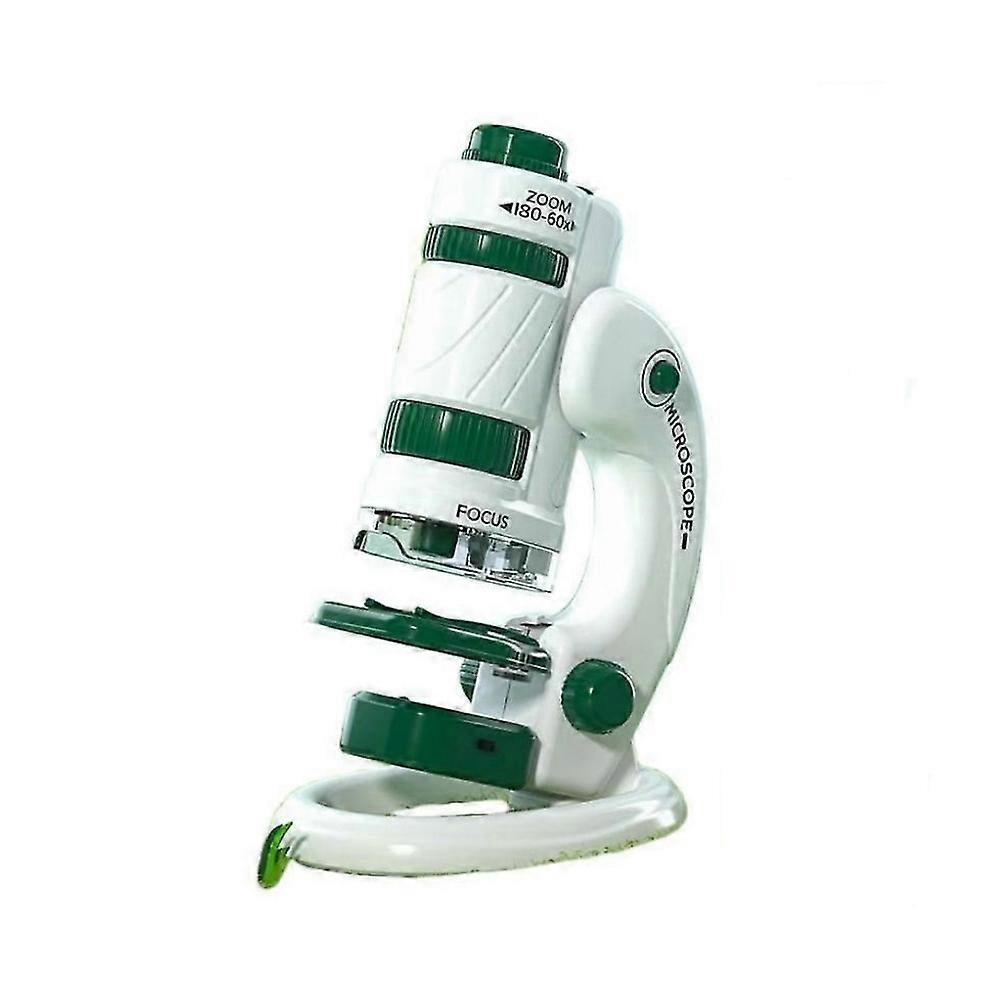 Portable Children's Microscope 180x High-definition Science Experiment Toy Set