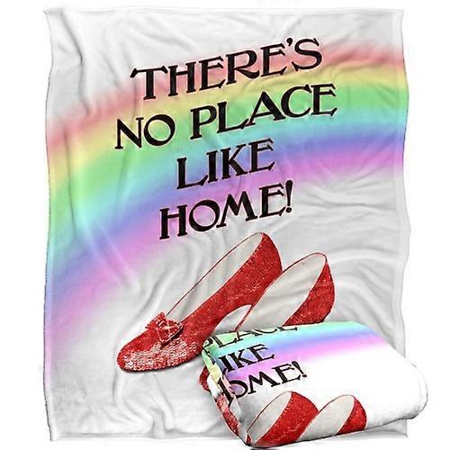 The Wizard Of Oz Theres No Place Like Home Rainbow Blanket