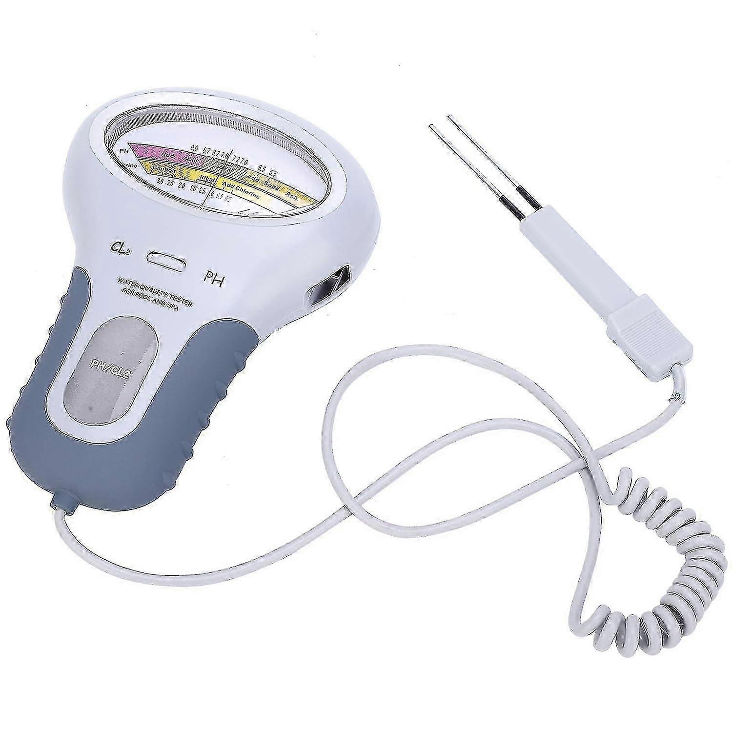 Quick Test High Precision Spa Water Quality Analyzer Swimming Pool Ph Tester Solid Cl2,y lucky