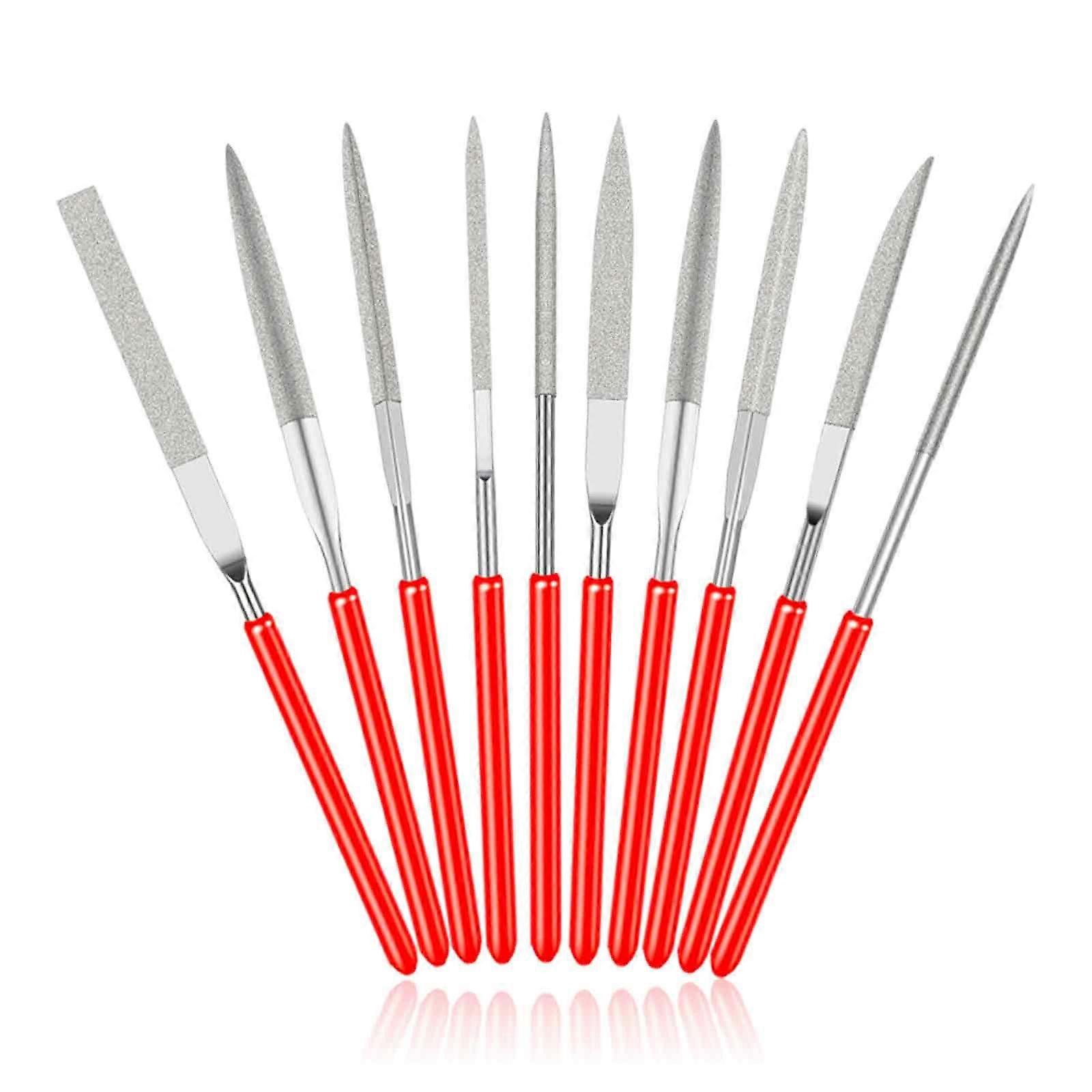 10pcs diamond files -10cm