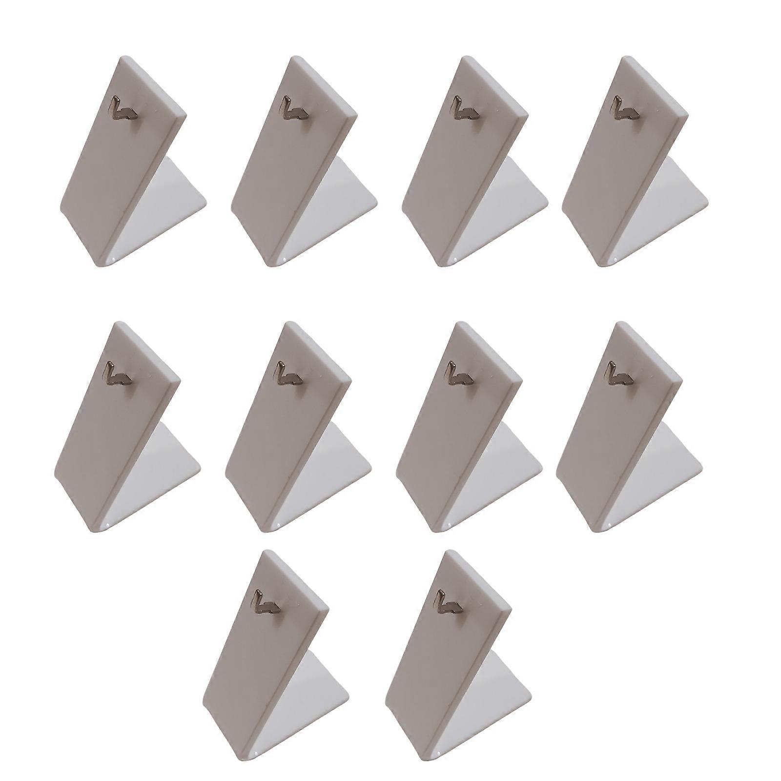 Set Of 10 Multifunctional Earring Display Racks Ideal For Jewelry Shops And Personal Use With Easy Maintenance