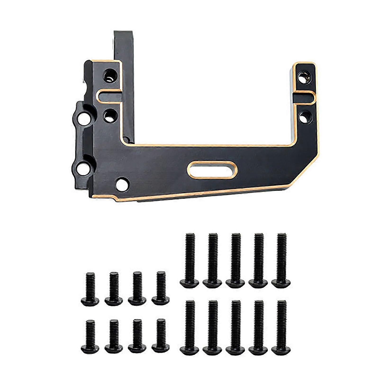 Accessoire pratique en laiton robuste usiné monté sur servo avec plusieurs modèles de servos pour l’utilisation quotidienne des chenilles de voiture jouet