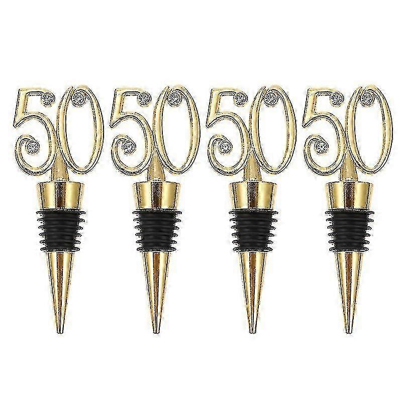 4pcs Wine Bottle Corks, Barware Stoppers