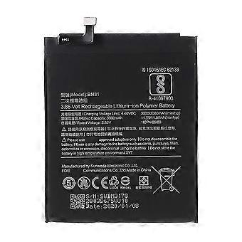 Für Xiaomi Mi A1 / Mi 5x / Redmi S2 / Y1 / Y1 Lite (Redmi Note 5a) 3,85 V 3000 mAh Li-Polymer Akku R