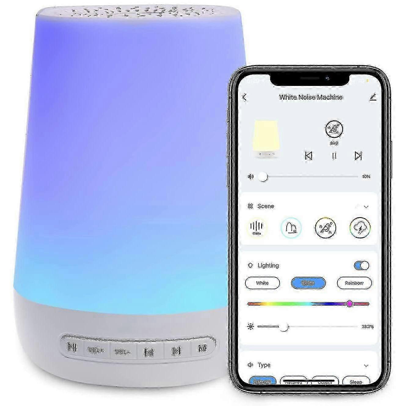 2025 Hatch Rest Macchina del sonno all-in-one, luce notturna e macchina del suono