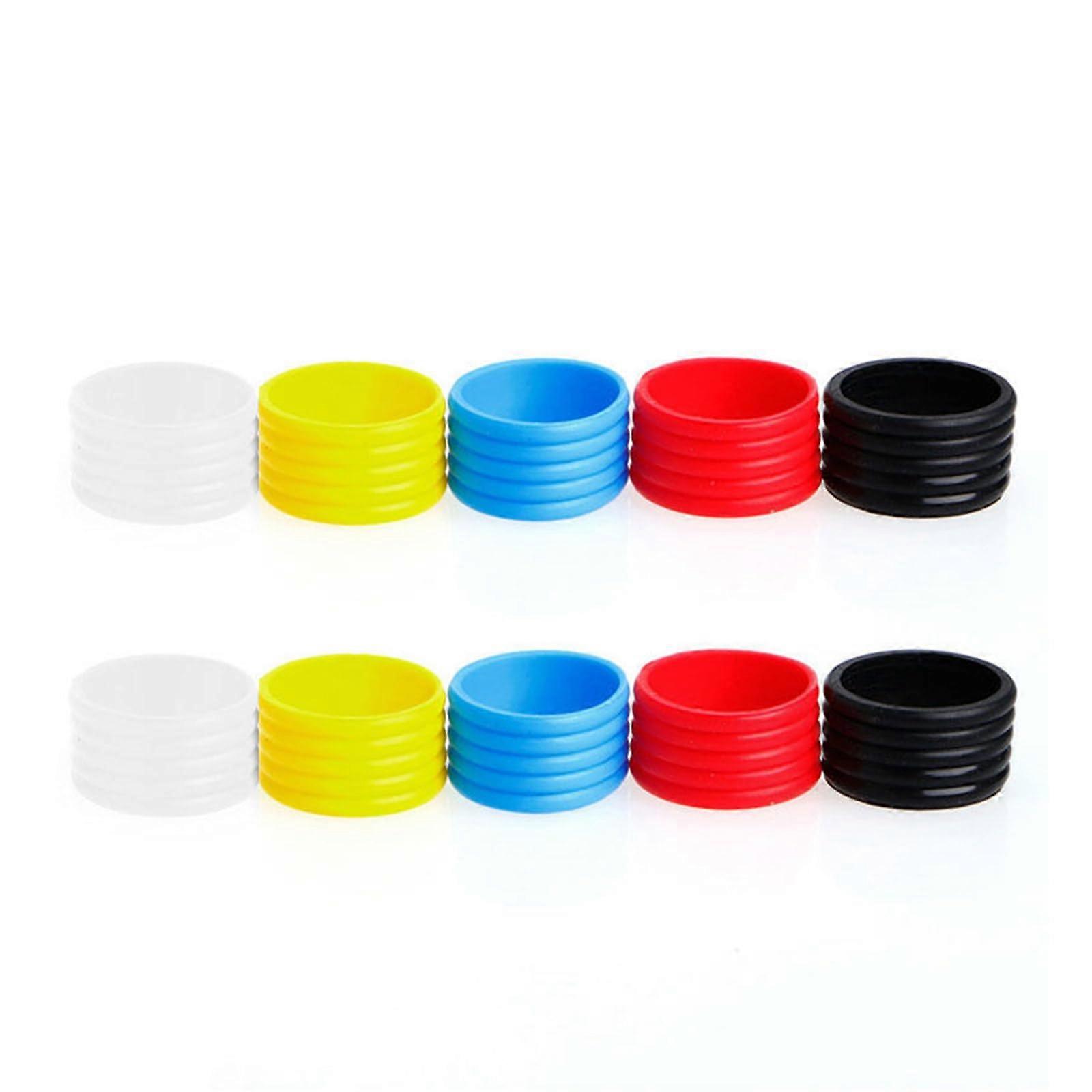 Tennis Racket Grip Rings Racket Fixed Rings Grip Tape for Tennis Racket Grip Band Set of 10 Ref: 3112
