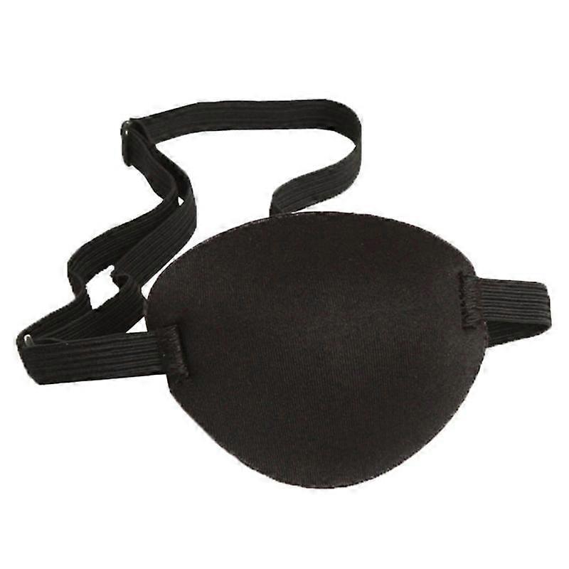 Black high elastic sponge pirate eye mask with adjustable buckle One-eyed dragon eye mask