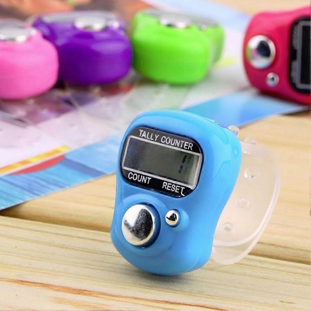 Electronic Buddhist Finger Counter Adjustable Ring Tally Chant Bead Digital Tool