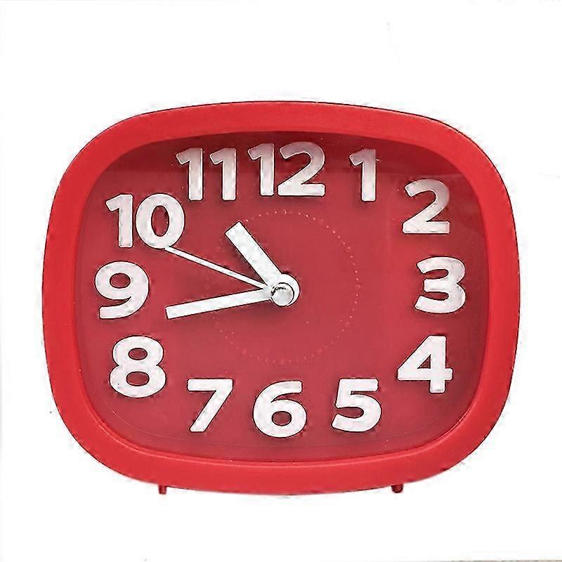 Square Candy Color Stereo Digital Silent Alarm Clock Children Student Alarm Clock 2025