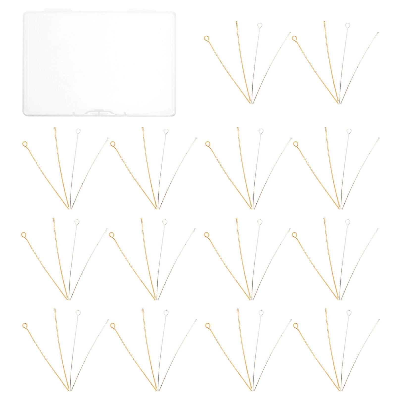 Sturdy Flat Head Pins for Custom Jewelry Projects, Craft Supplies