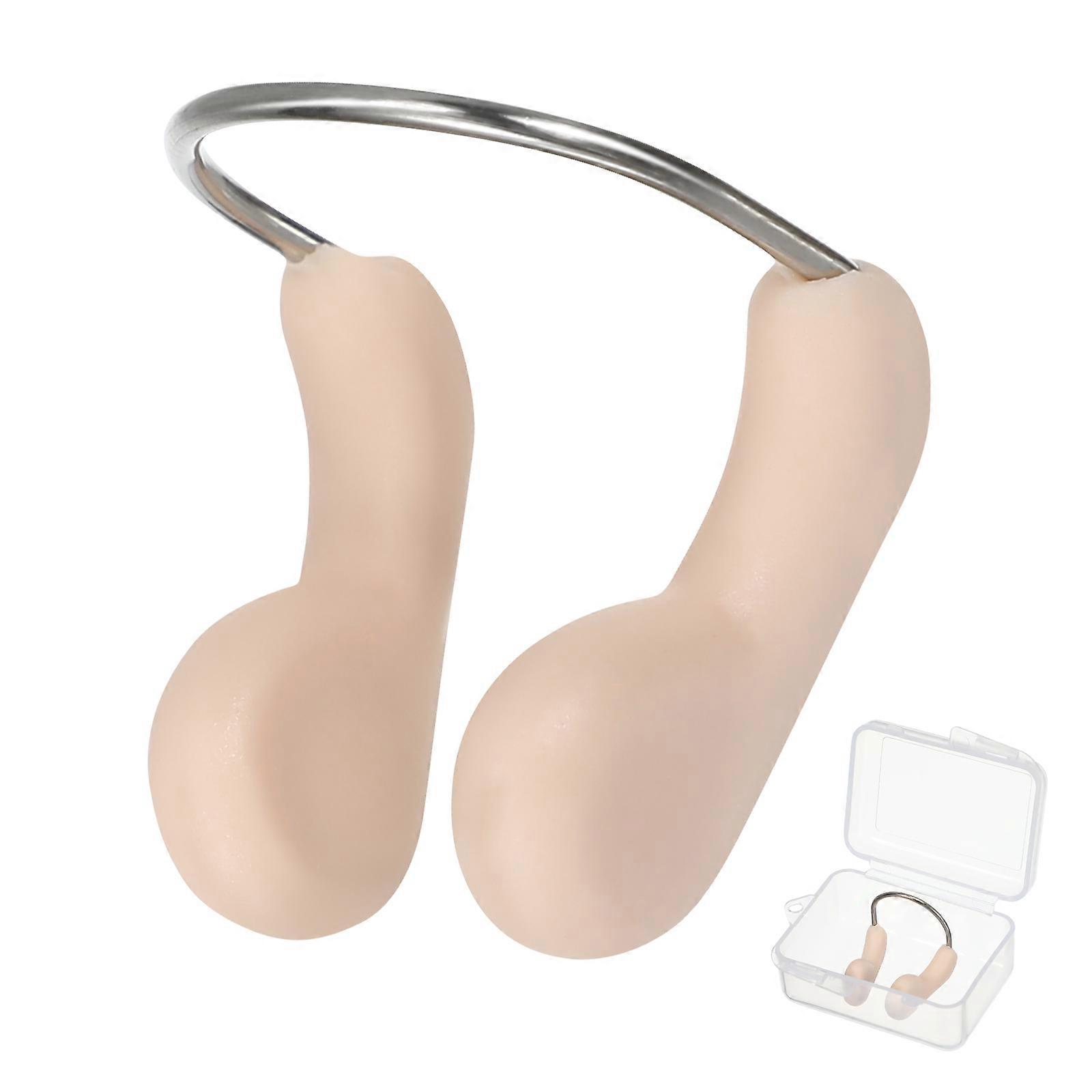 TPR Swimming Nose Clip for Adults Soft Padded, Reusable, Comfortable, Tear Resistant, Suitable for Fresh and Salt Water Sports