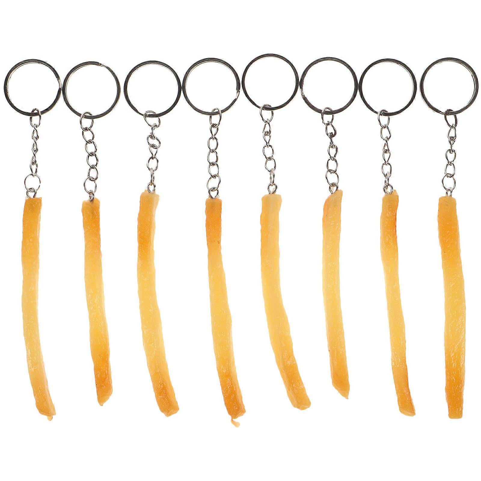 Realistic Food Keychains, Trendy Ornaments Suitable for Multiple Uses
