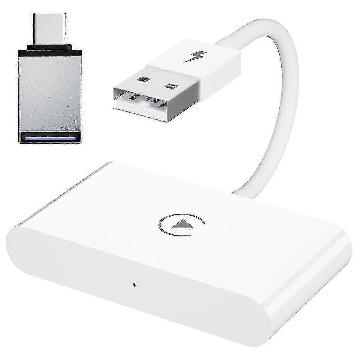 CarPlay Wireless Adapter Wired to Wireless Carplay Dongle for WiFi Online Update Wireless CarPlay A