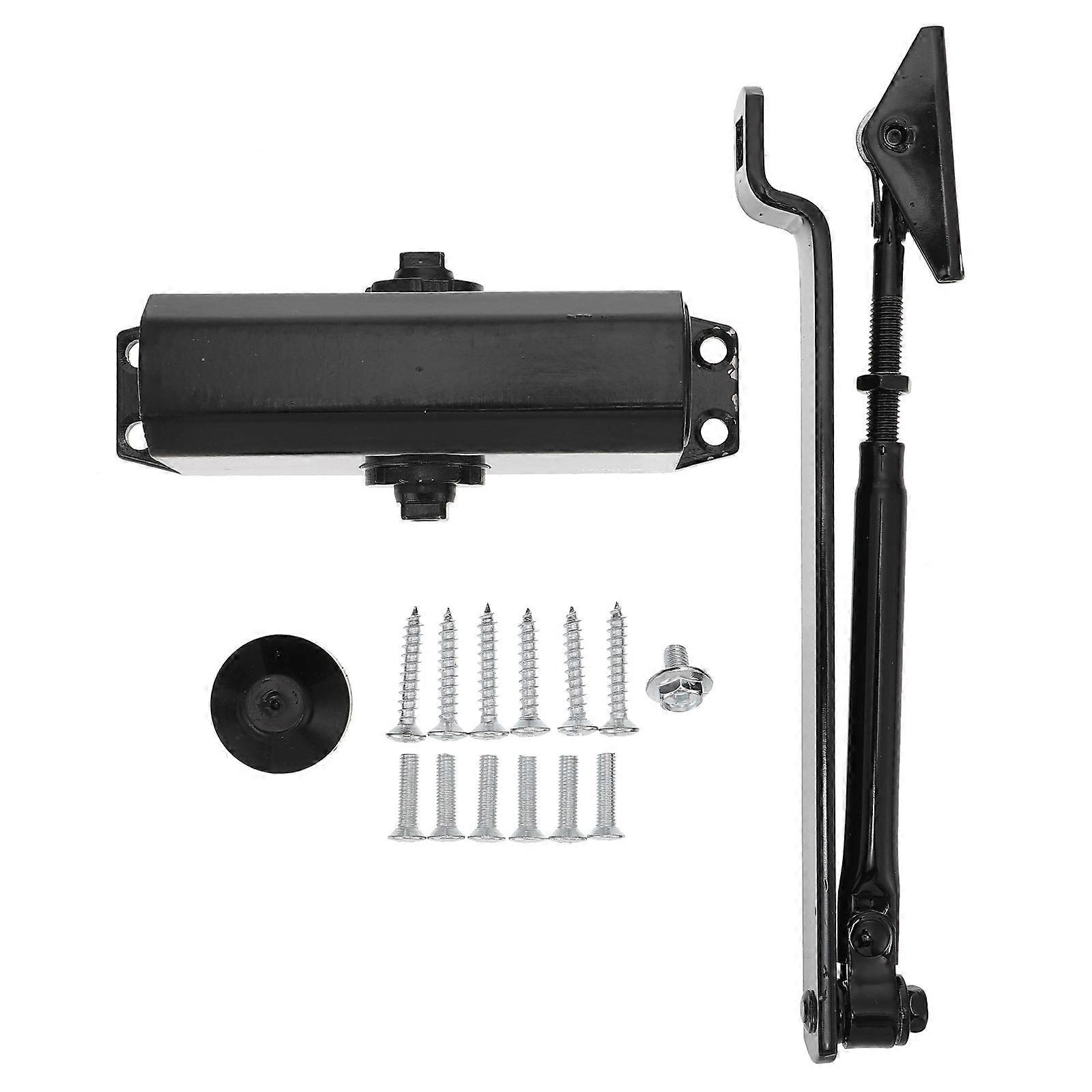 Self Closing Door Closer – Durable Automatic Door Controller for Home, School & Commercial Use | Noise Reducing Design for Door Protection