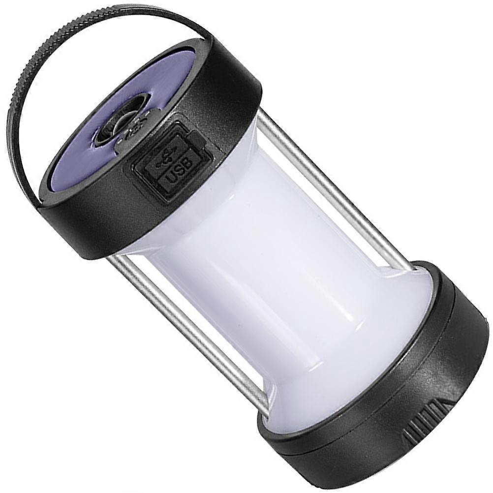 Portable Rechargeable LED Camping Lantern with Bright Spotlight for Outdoor Hiking, Power Outages, and Emergency Use – Compact & Lightweight Design