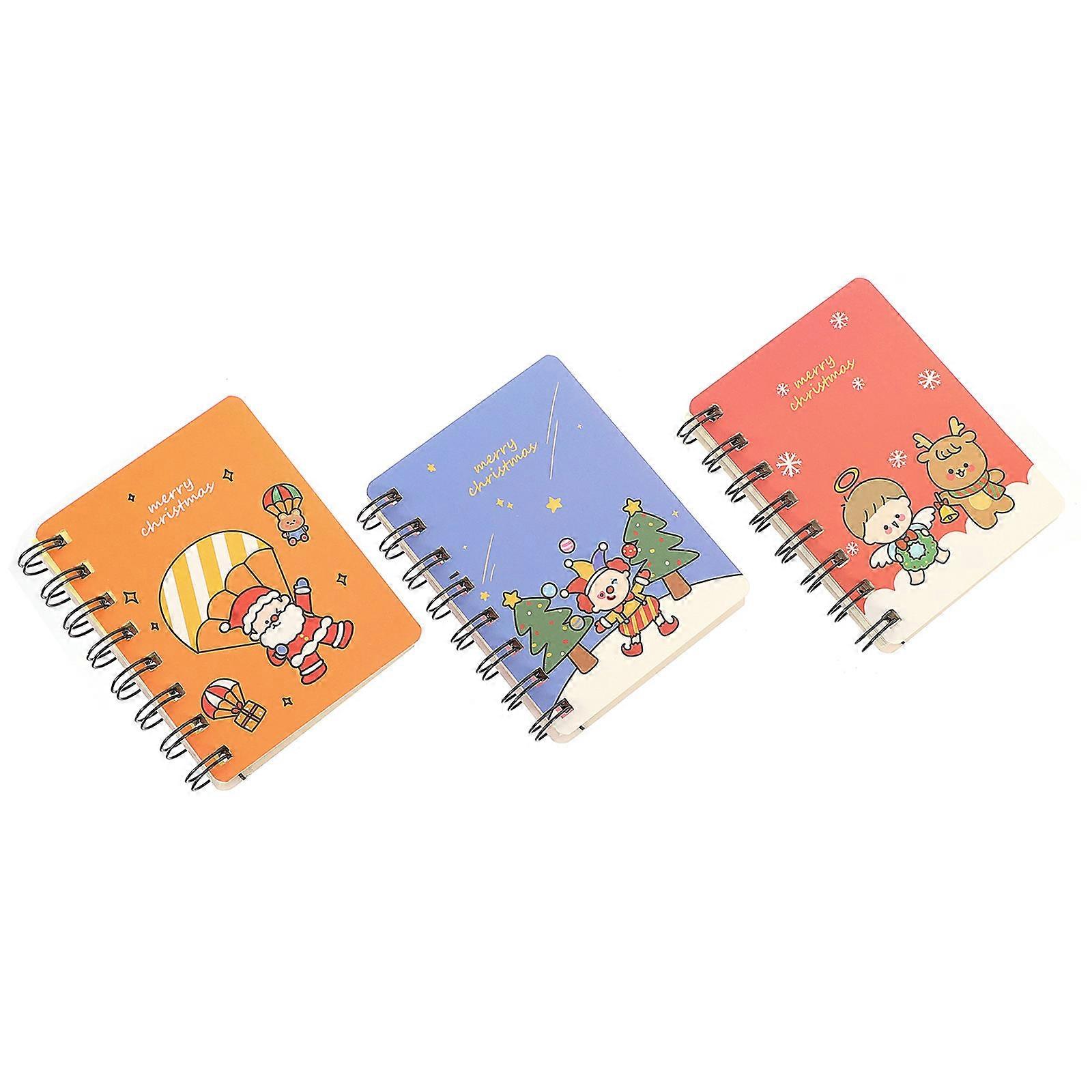 Colorful Cover Notebook Cartoon Notepad Students Memo Pad Paper Plastic Drawing