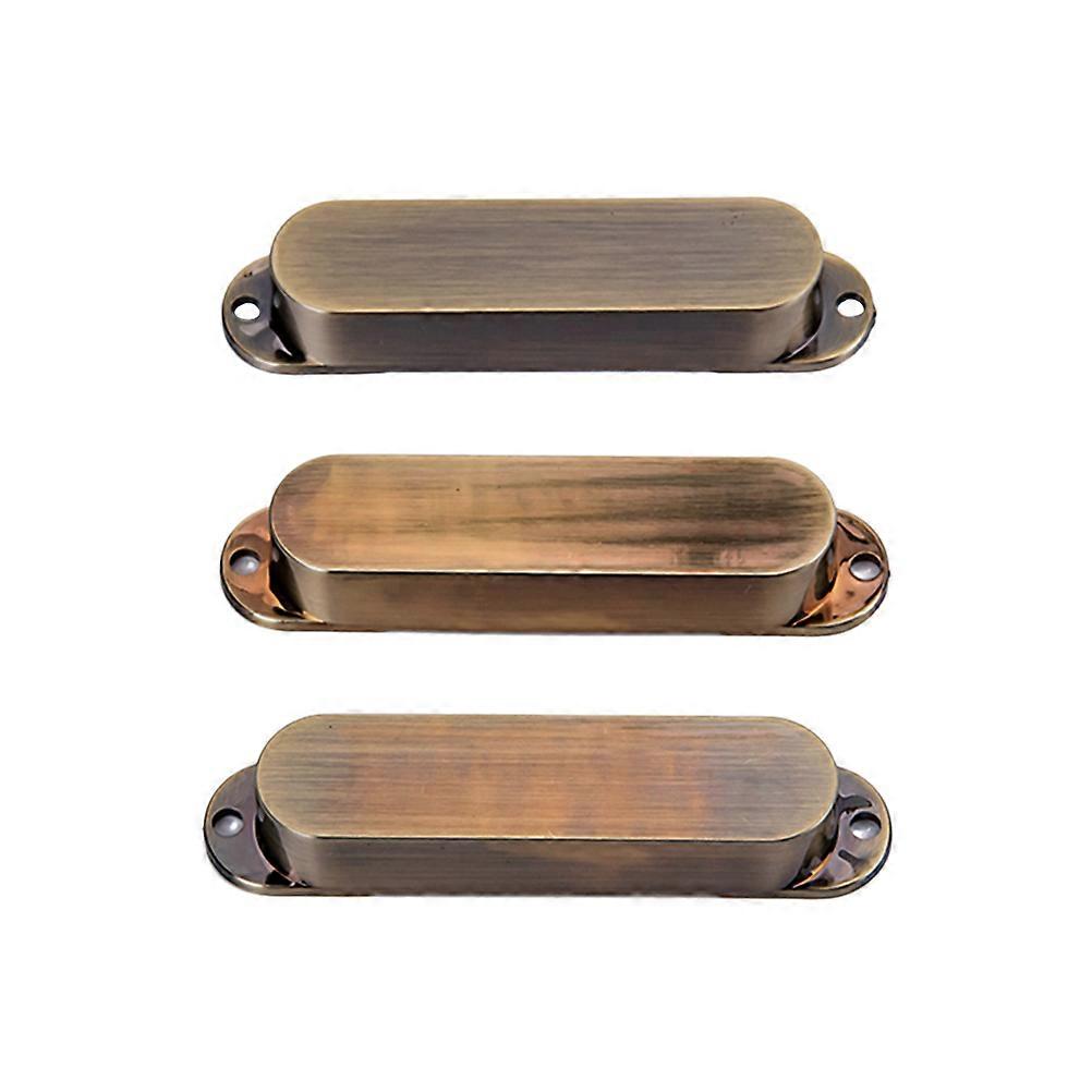 Guitar Pickup Cover Replacement Parts for Electric Guitar Style Brown 8.3 x 1.8 x 1.4cm DIY Guitar Parts 1 Set