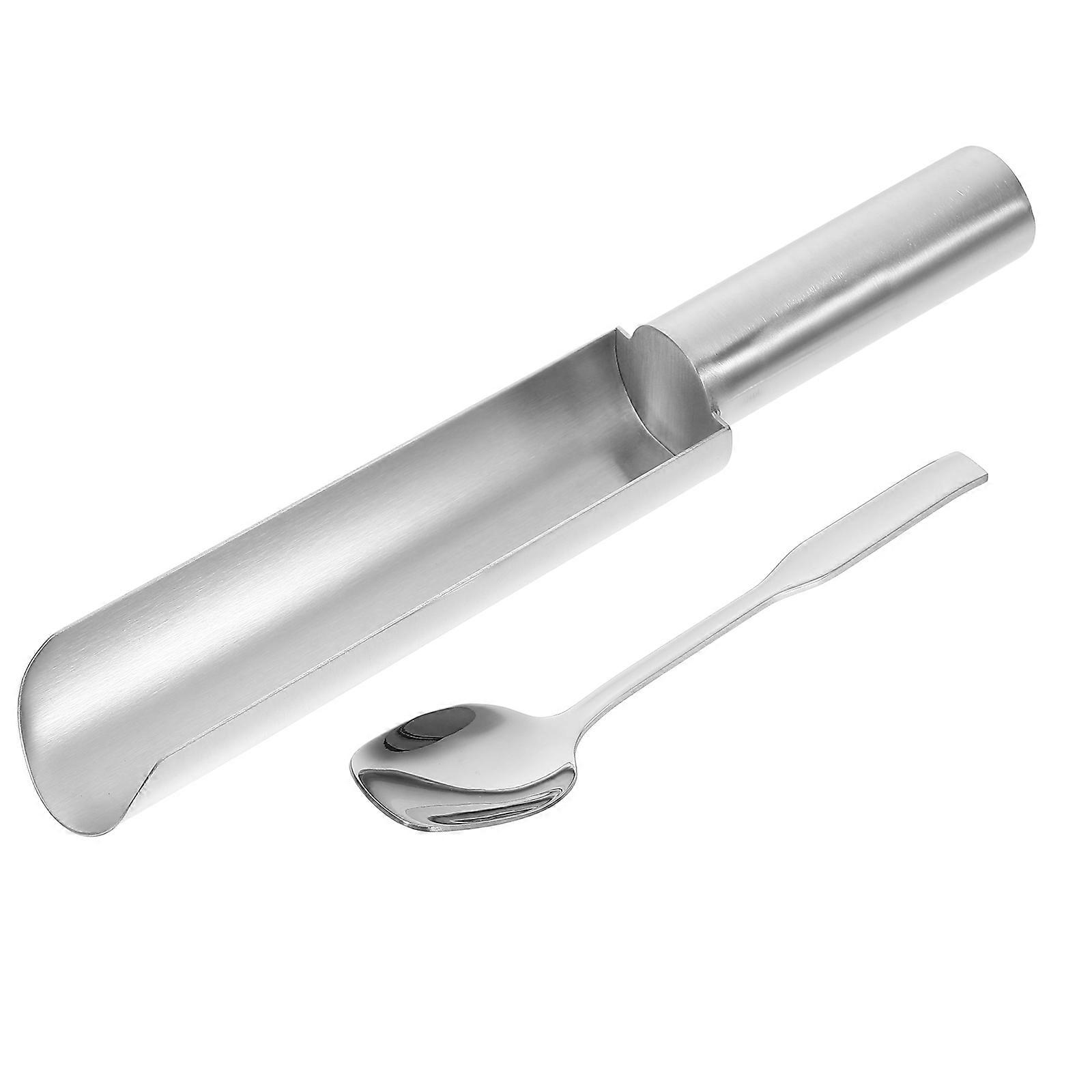 Stainless Steel Fish Ball Making Utensil For Kitchen Use NonStick Surface Construction 1Set